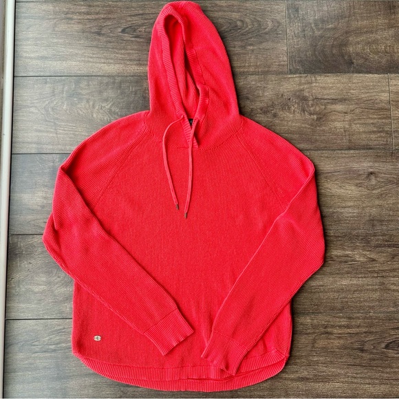 Lauren Ralph Lauren Knit Hooded Sweater - Women’s Size: XL - 100% Cotton - Picture 1 of 16